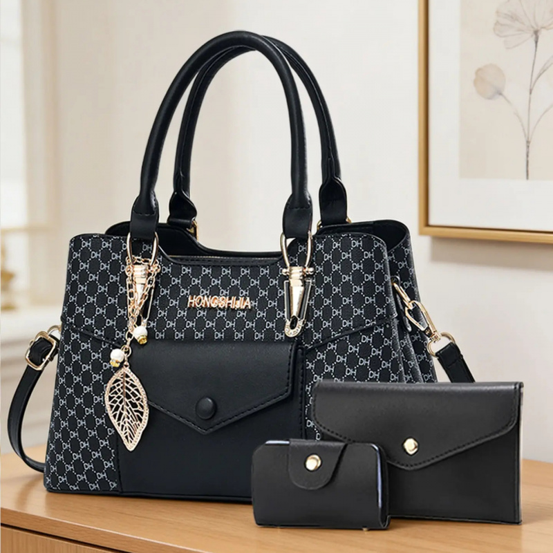 Luxury Bags For Women - Hochwertige, strukturierte Pendler-Tragetaschen mit großem Fassungsvermögen,