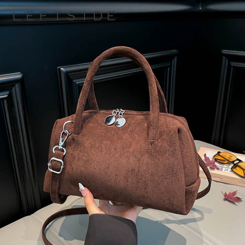 Luxury Bags Trend 2025 - LEFTSIDE Damen Kleine Umhängetasche 2025, Winter,