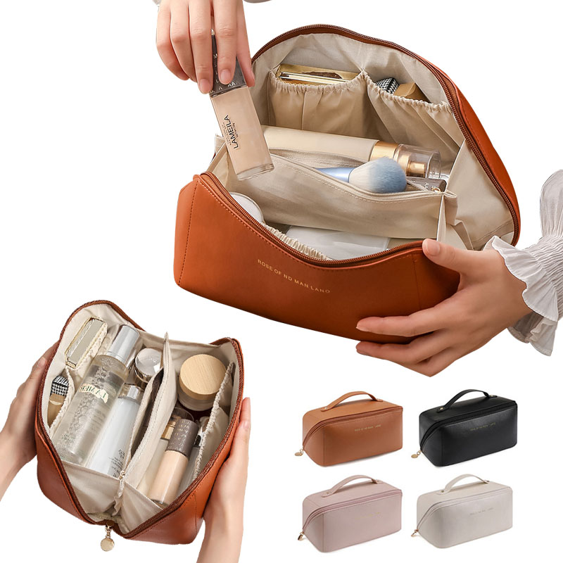 Luxury Bags List - Luxuriöser Make-up-Organizer für Damen, Kosmetiktasche, Reise-Kosmetikbeutel