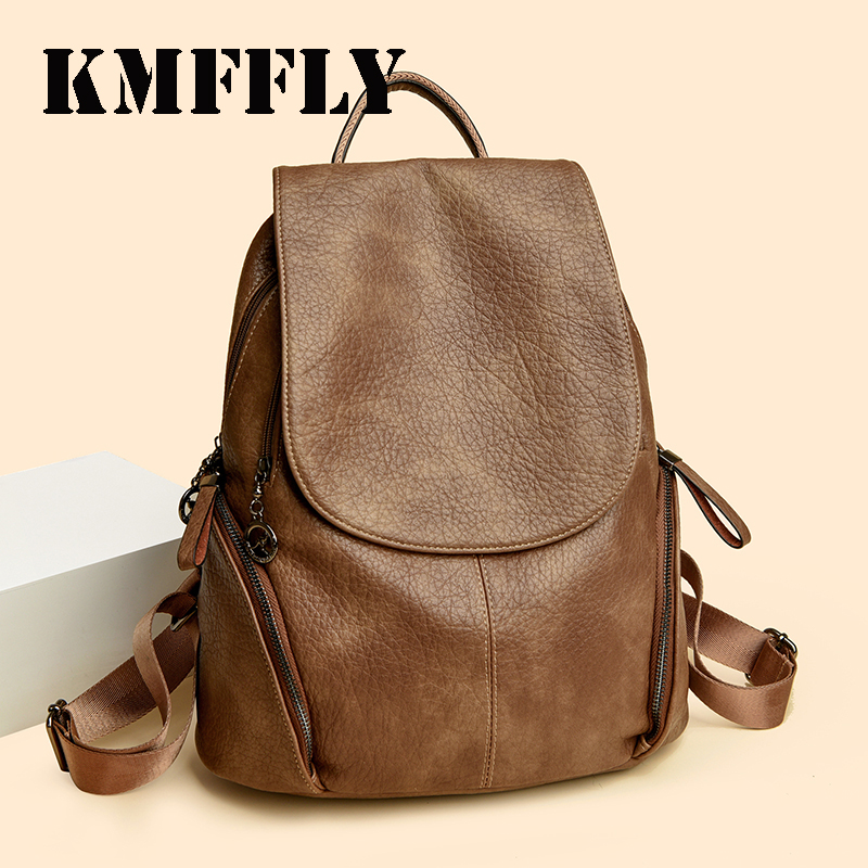 Luxury Bags For Young Women - Marken-Luxus-Rucksäcke aus weichem Leder, wasserdichter Rucksack