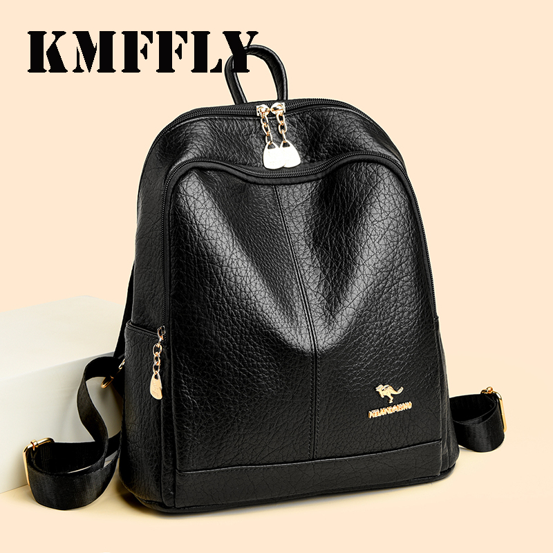 Luxury Bags For Young Women - Marken-Luxus-Rucksäcke aus weichem Leder, wasserdichter Rucksack
