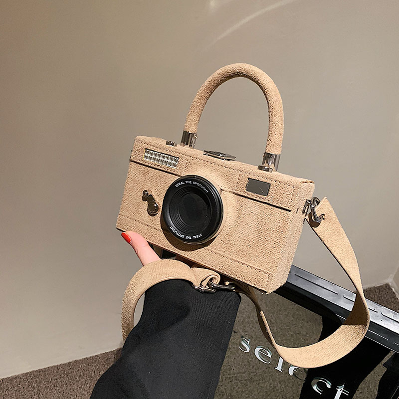 Luxury Bags For Young Women - Koreanische Kamera-Umhängetasche für Damen, PU-Leder, Nischendesign,
