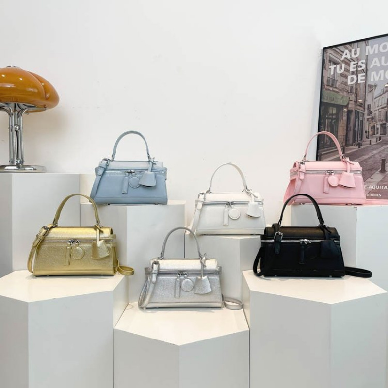Luxury Bags Classy - Damen-Einkaufstasche aus Leder der Luxusmarke, modisch,