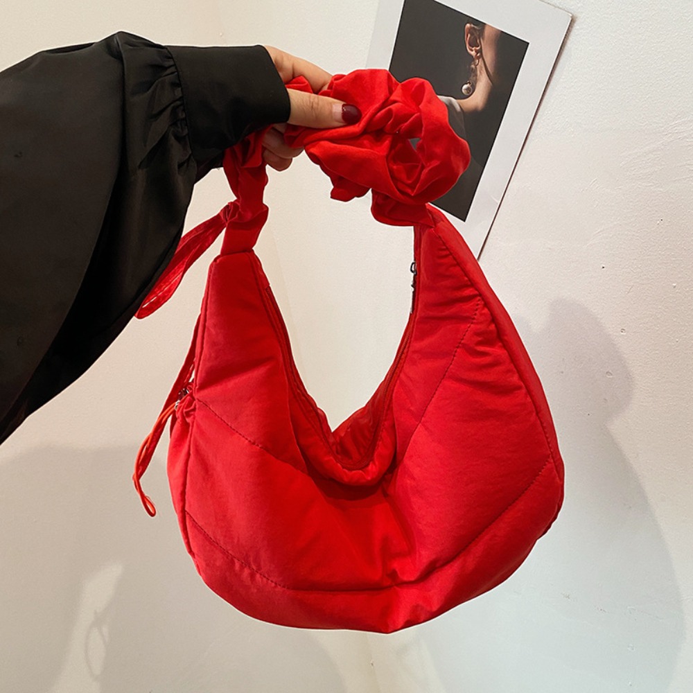 Luxury Bags Korea - Coole Nylon Plissee Handtasche Koreanischen Stil