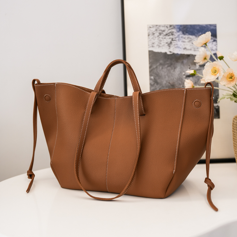 Luxury Bags Trend 2025 - Große Kapazität Leder Zipper frauen Tragetaschen