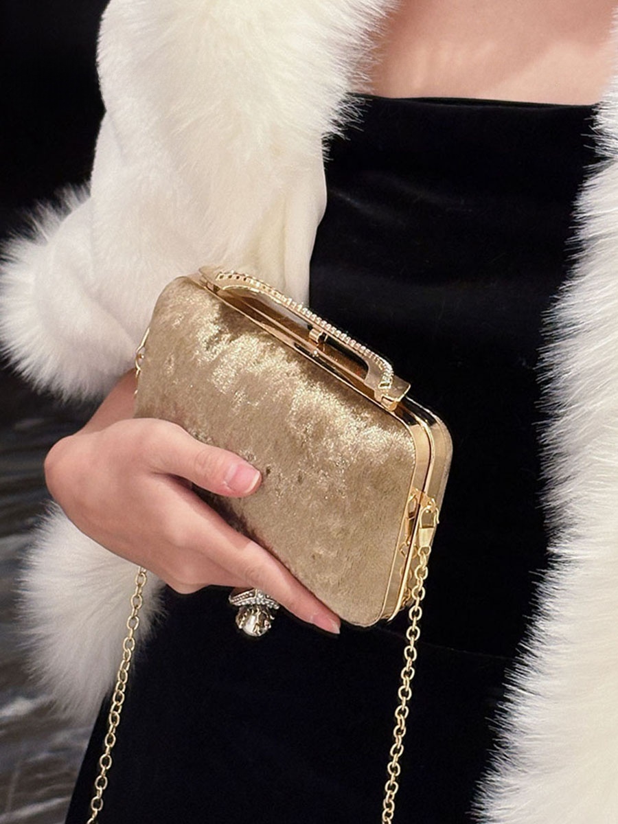 UGALS Samt-Box-Tasche für Aben – Luxury Bags For Young Women Bewertung und Preis