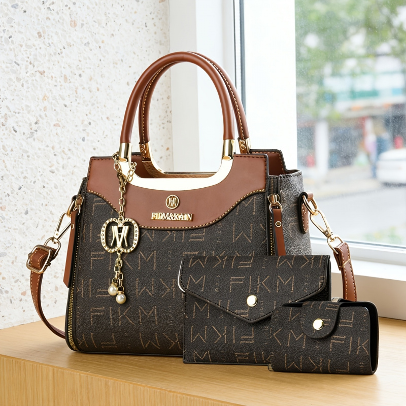 3-teiliges Set luxuriöser, hoc – Luxury Bags For Women Bewertung und Preis