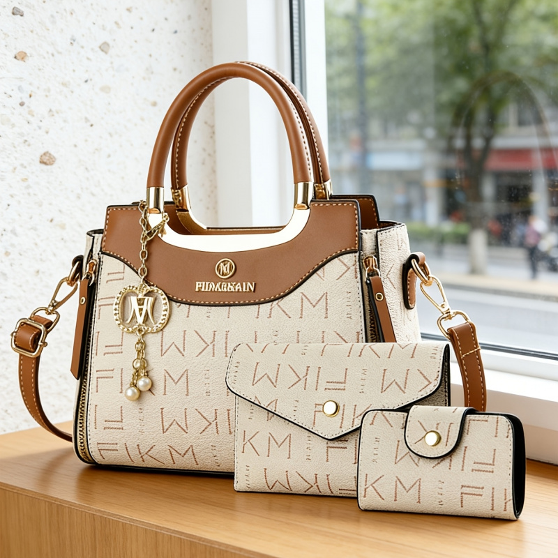 3-teiliges Set luxuriöser, hoc – Luxury Bags For Women Bewertung und Preis