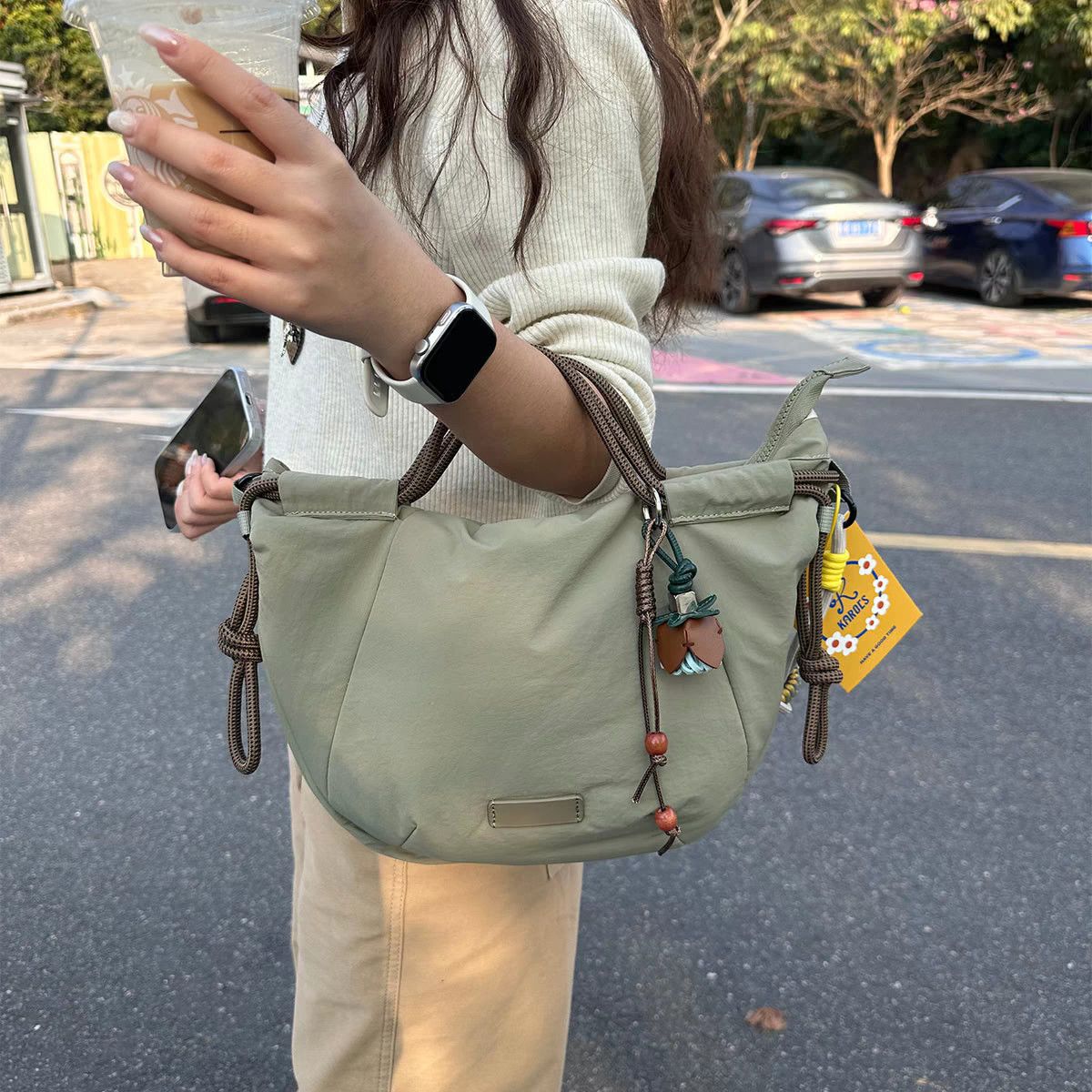 Damentaschen Nylon 2026 Neue M – Luxury Bags Korea Bewertung und Preis