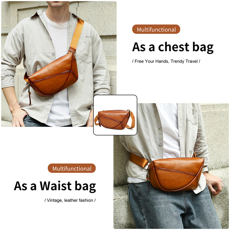 Vintage Brusttasche aus echtem – Saddle Bag Distressed Bewertung und Preis
