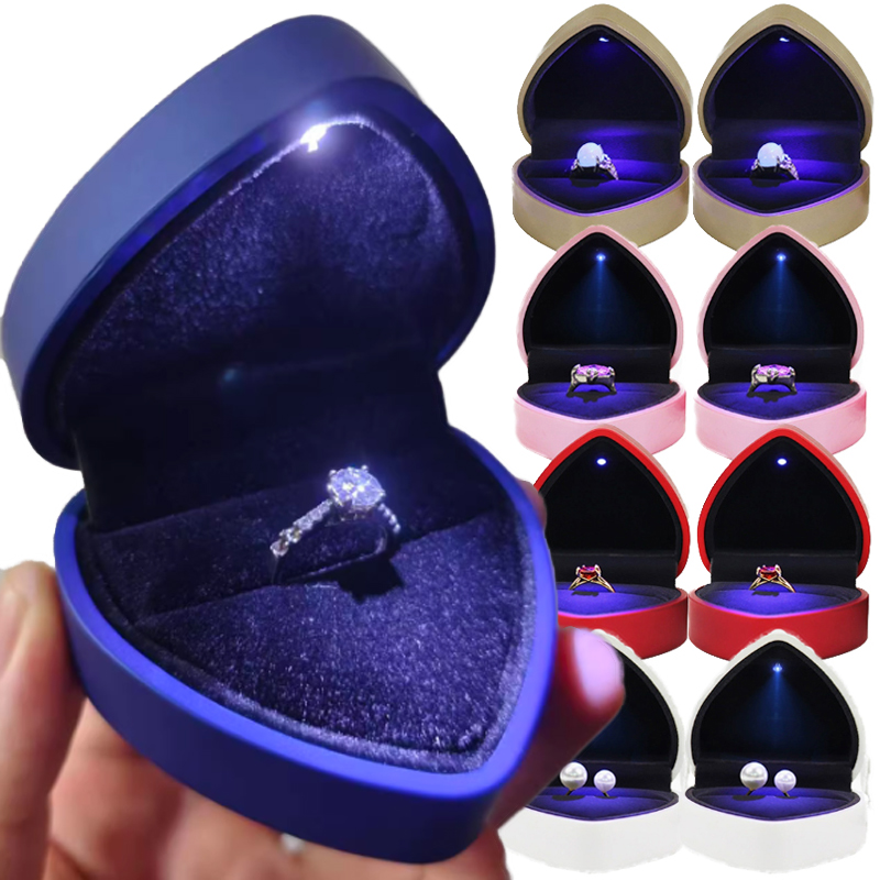 Kreative LED-Schmuckringbox Lu – Luxury Bags List Bewertung und Preis