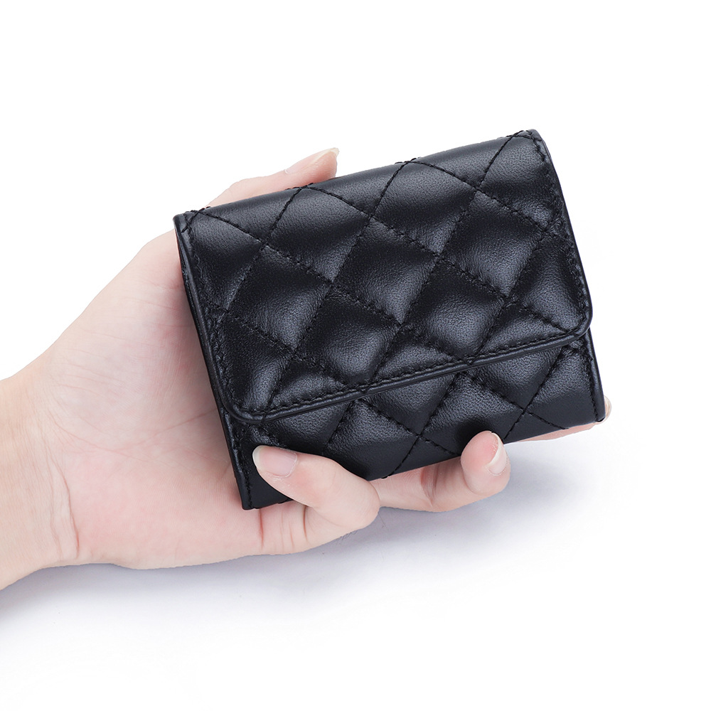 Schaffell Stepp Kartenhalter F – Luxury Bags Brand Names Bewertung und Preis